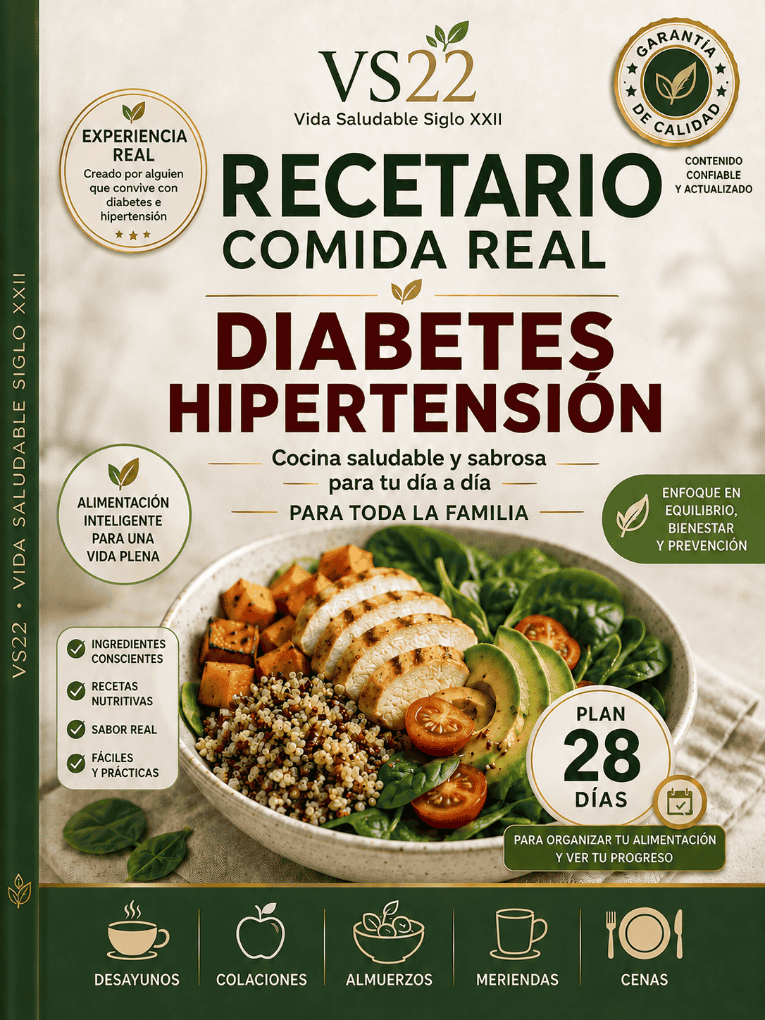 Portada del recetario interactivo